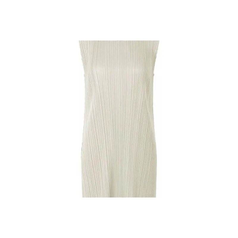 PLEATS PLEASE ISSEY MIYAKE SS22 T Shirt Women's Light Gray-1