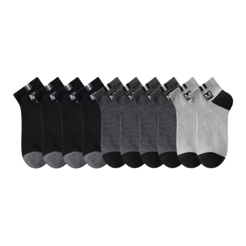 Lan Miao Ankle Socks Men's 10 Pack-1