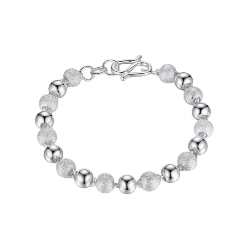 U state 999 Fine Silver Pure Silver Bracelets Women's