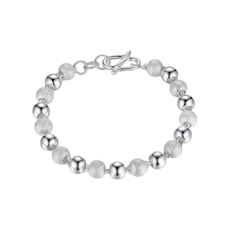 U state 999 Fine Silver Pure Silver Bracelets Women's-0