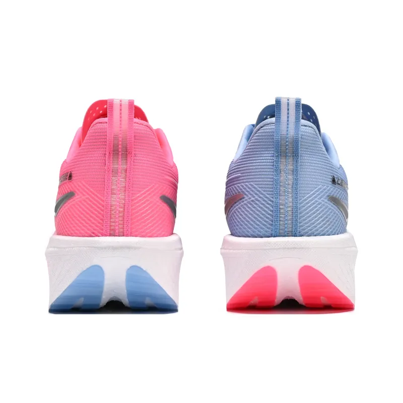LEBUZHE Low Top Running Shoes Unisex Sky Blue Glamor Pink-7