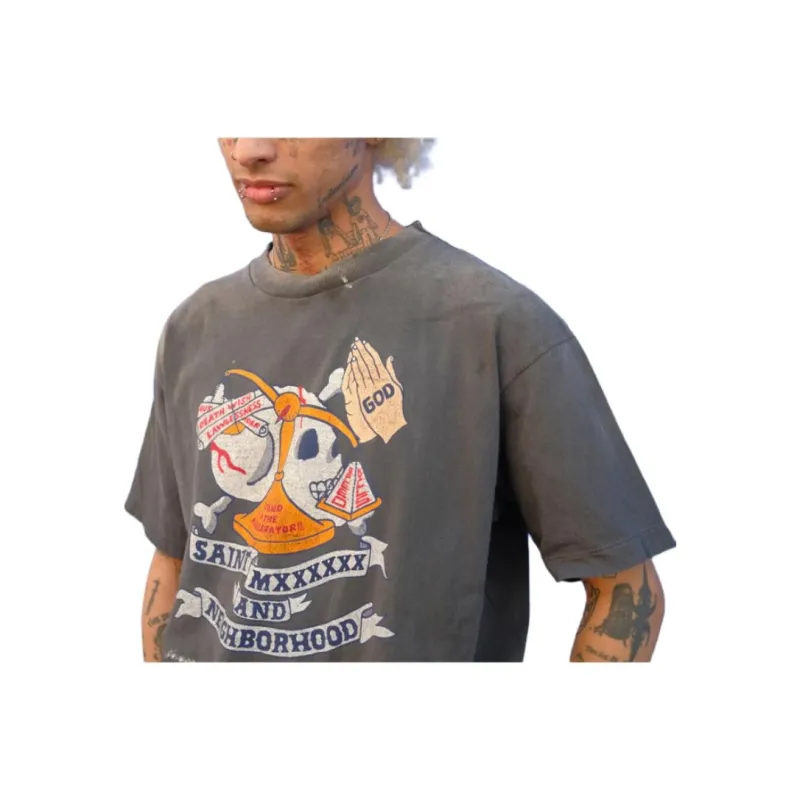 SAINT Mxxxxxx Cotton T shirt-1
