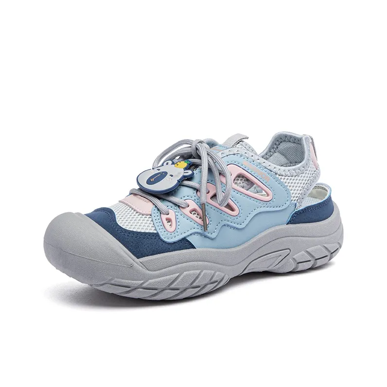 Warrior Beach Sandals Women's Light Blue Deep Blue Gray-1