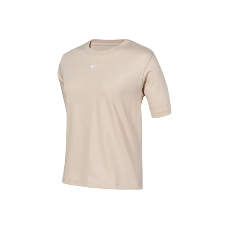 Nike Clothing T Shirts Women's Khaki-0