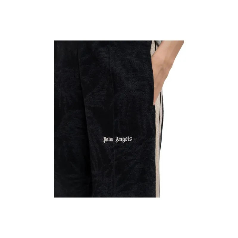 PALM ANGELS Palms Jacquard Drawstring Track Pants-4