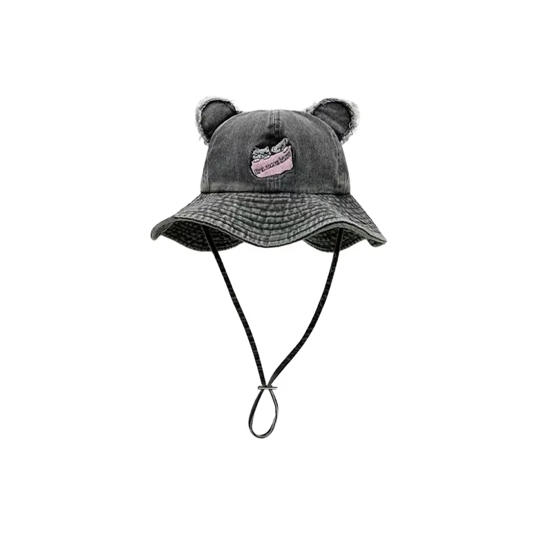 Yalu Preferred Denim Bucket Hats Unisex-0