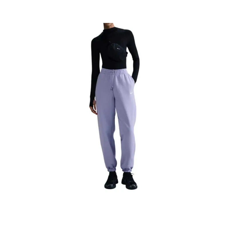 Nike Sportswear Phoenix FleeceSwoosh Sports Pants Women's Purple-0