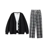 Clothing Sets (Black Sweater+Black Pants)