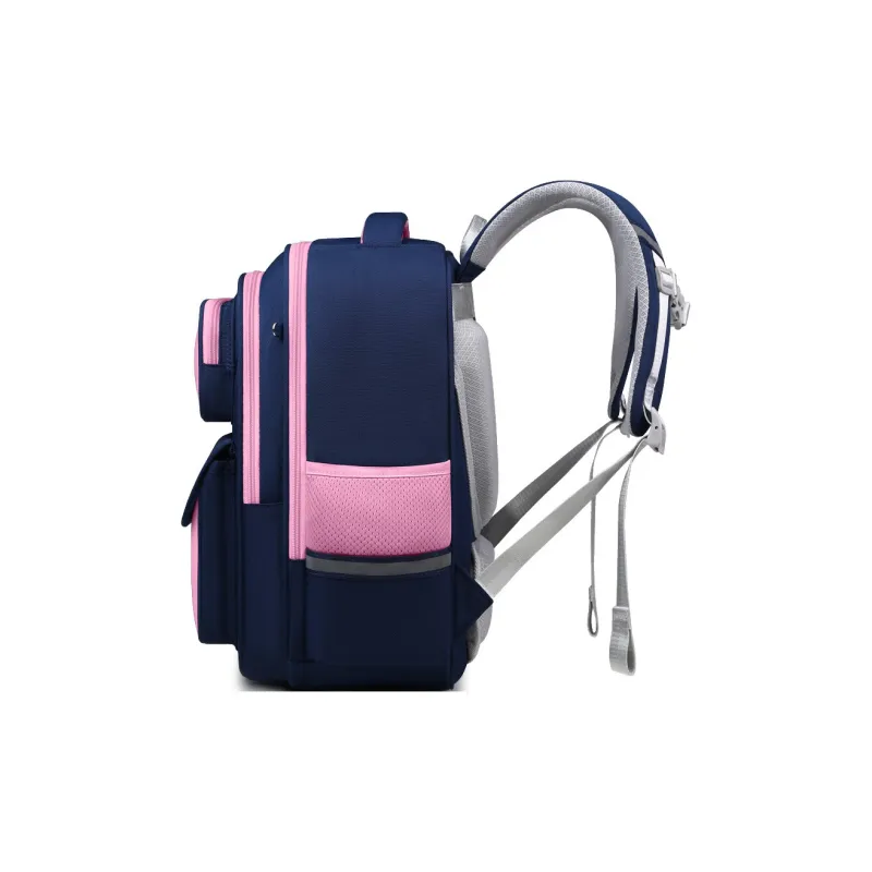 EDISON Repellent Oxford Cloth Backpack Student Backpack Kids' Royal Blue/Sky Blue/Pink/Purple-10
