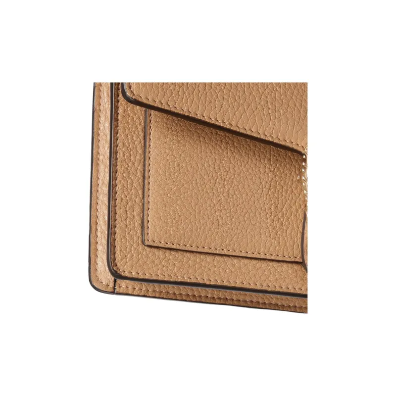 GUCCI Dionysus Grain Leather Wallet, Shoulder Bag Women's Beige-6