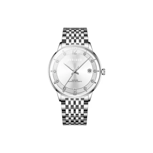 DURIUEU 오토매틱 메커니컬 무브먼트 남성 중국 시계 40MM 화이트