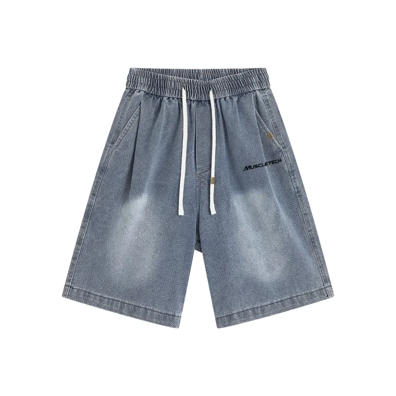 MUSCLETECH Denim Shorts Unisex-0
