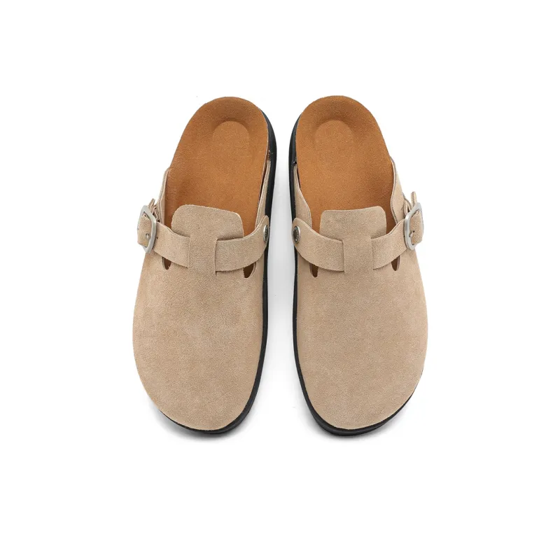 APRHE Rubber Sole Closed Toe Slippers Unisex-11