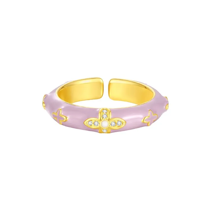 CHOW TAI SENG S925 Silver Rings Women's-1