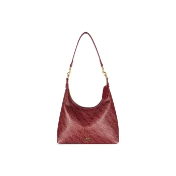 Vigno Synthetic Leather One Shoulder Underarm Tote Regular Women's Red