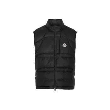 Moncler Vests Men Black