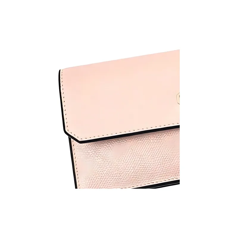 Valextra Brera Leather Wallet Women's Pink-3