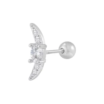 MISS XIA JWY Titanium Steel Stud Earrings Women's