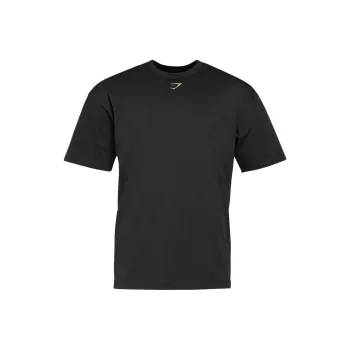 GYMSHARK Bodybuilding Graphic T Shirt Men's Black
