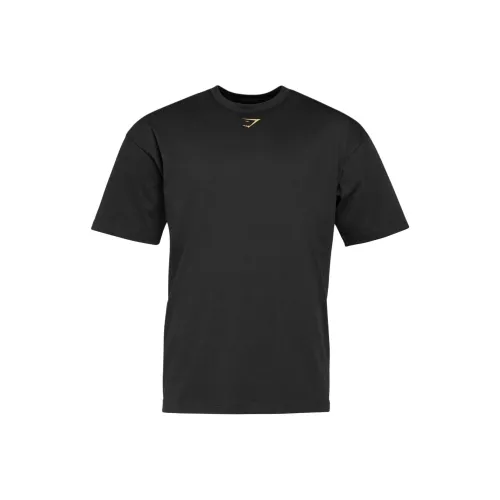 GYMSHARK Bodybuilding Graphic T Lana Men's Black