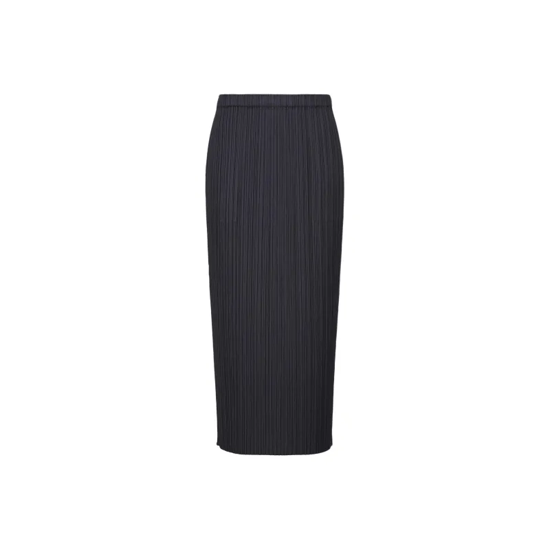 PLEATS PLEASE ISSEY MIYAKE Casual Long Skirt Women's Marine Blue-0