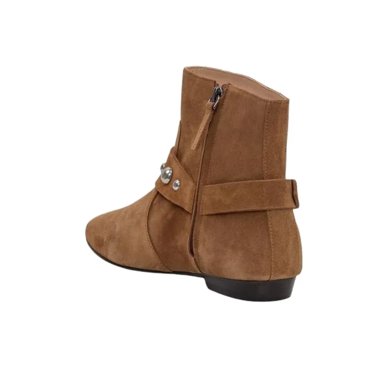 ISABEL MARANT Siago Ankle Boots Women's Brown-2