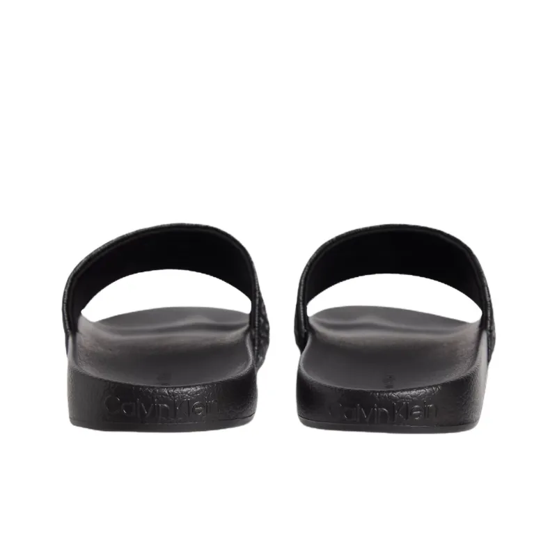 CALVIN KLEIN Slide Slippers Men's Black-4
