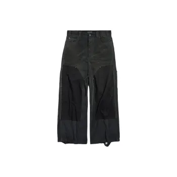 Balenciaga FW25 Jeans Loose Fit Men's Black
