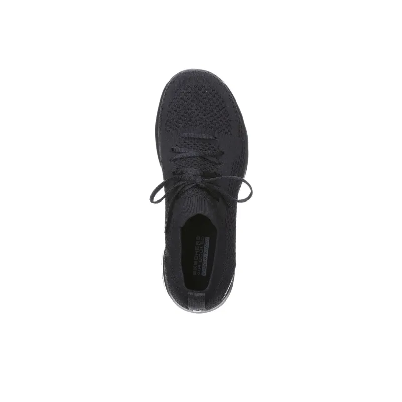 Skechers Go Walk Evolution Ultra Low Top Casual Shoes Women's Black-4