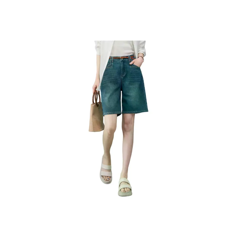 YALIDA Denim Shorts Women's-1