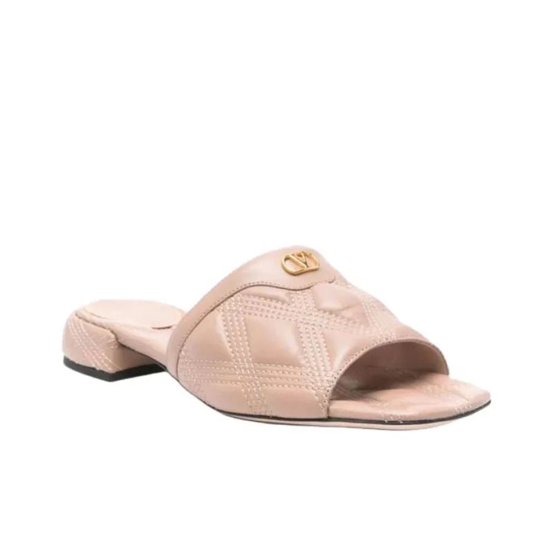 Valentino GARAVANI Slide Slippers Women's Pink-2