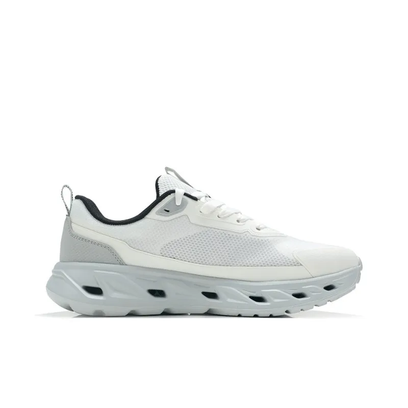 XTEP Cushioning, Breathable, Slip Resistant Low Top Outdoor Shoes Men's Sail White Tru Gray-1