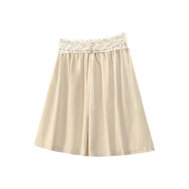 TOUCH Casual Shorts Women's Khaki-1