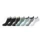 2 Black+1 Dark Gray+1 Pine Green+1 Light Blue+1 Light Gray+1 White