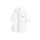 [Ice Silk Cooling]White (Mz Triangle Cut Chest Logo)