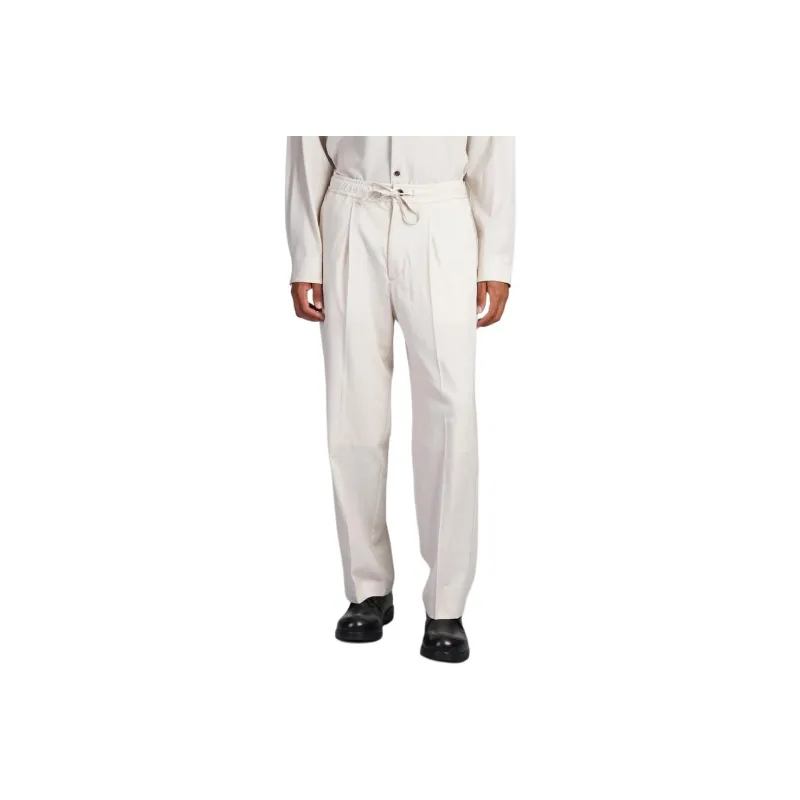 ATTACHMENT Casual Pants Men's Ecru-0