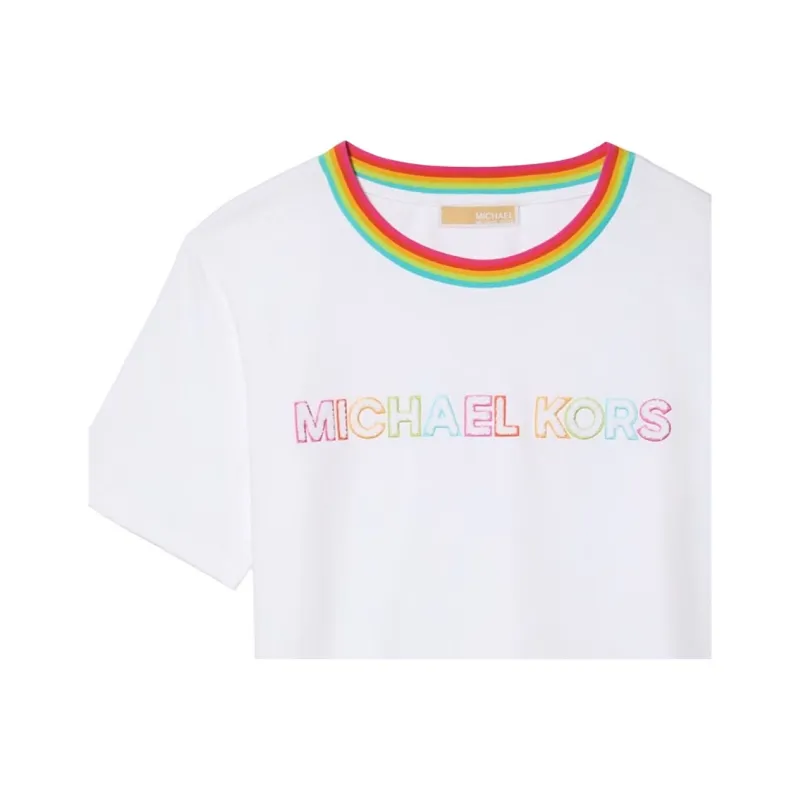 MICHAEL KORS Regular T Shirt Women's White-3