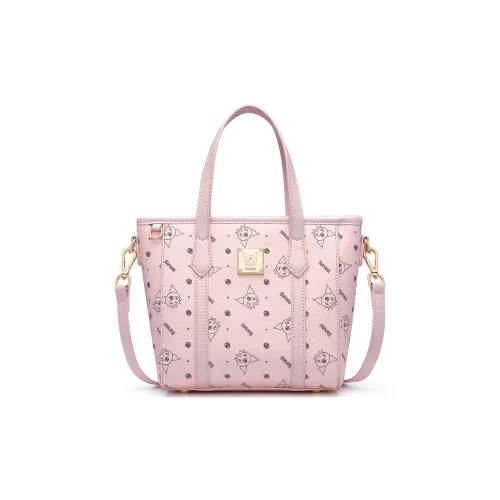 MESUCA X Sanrio/Sanrio Collaboration PVC Crossbody Handbag Regular Women's Pink