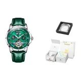Green Leather Green Men's Festival Box
