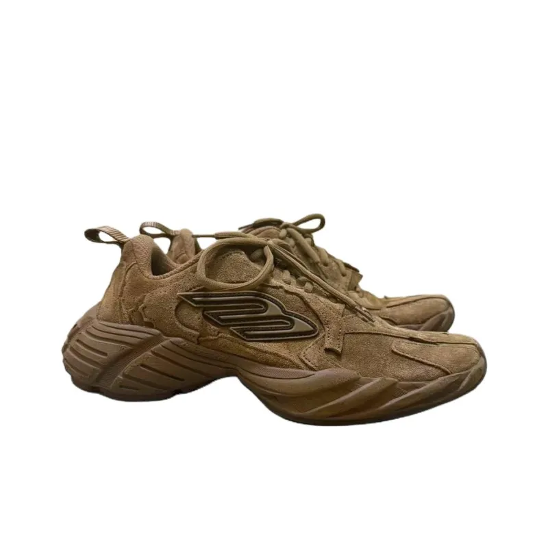 Balenciaga Monday Low Top Chunky Sneakers Women's Brown-1