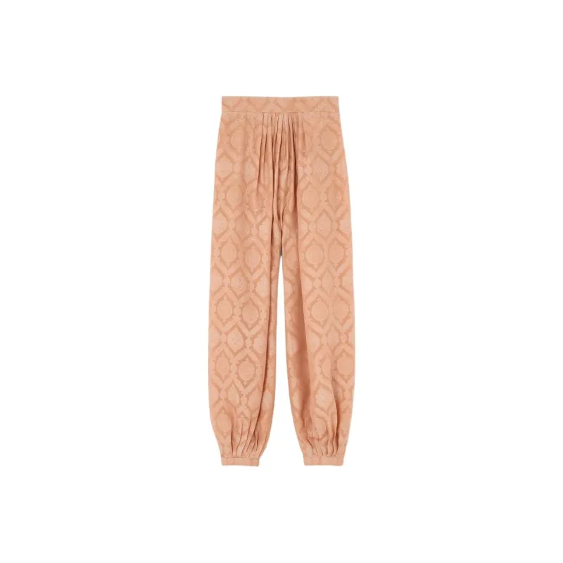 Loro Piana SS25 Casual Pants Women's Orange-1
