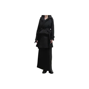 Oude Waag Trench Coats Women's Black