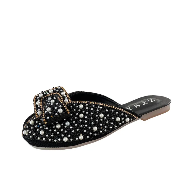 WUJI Slip Resistant Abrasion Resistant Closed Toe Slippers Women's-0