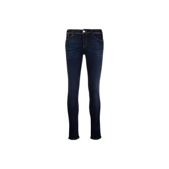 EMPORIO ARMANI J28 Medium waisted Super Skinny leg Lyocell Denim Jeans