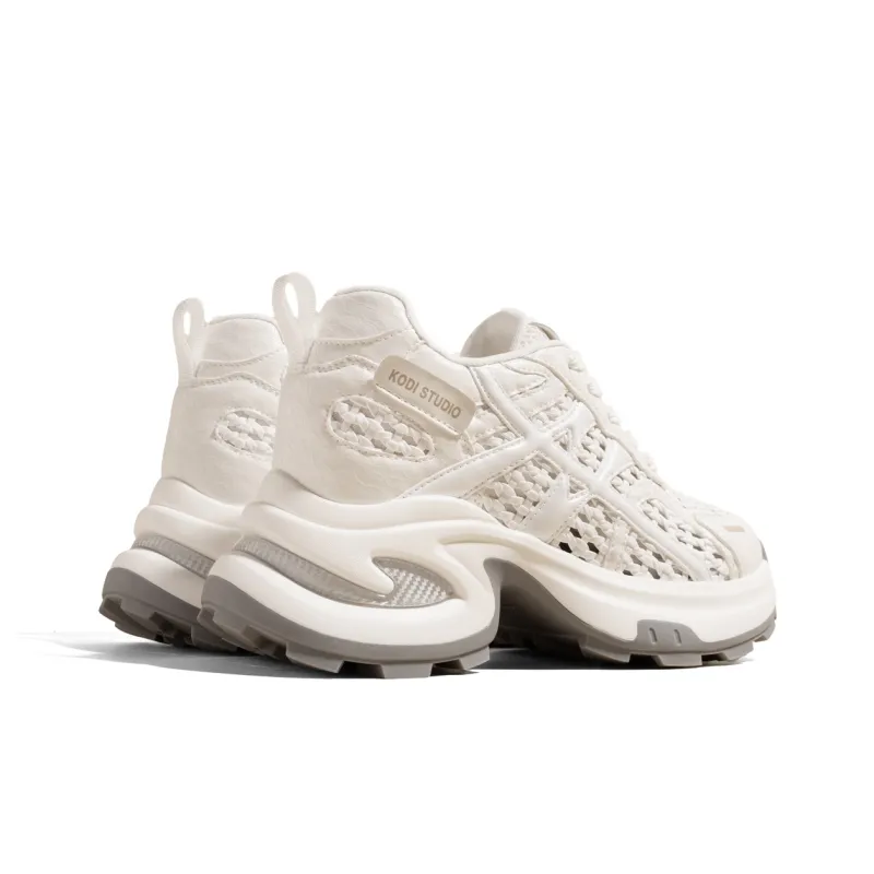 KODI Height Increasing Slip Resistant Low Top Chunky Sneakers Women's-4