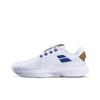 Babolat JET TERE 2 Cushioning And Breathable Tennis Shoes Men's White Blue