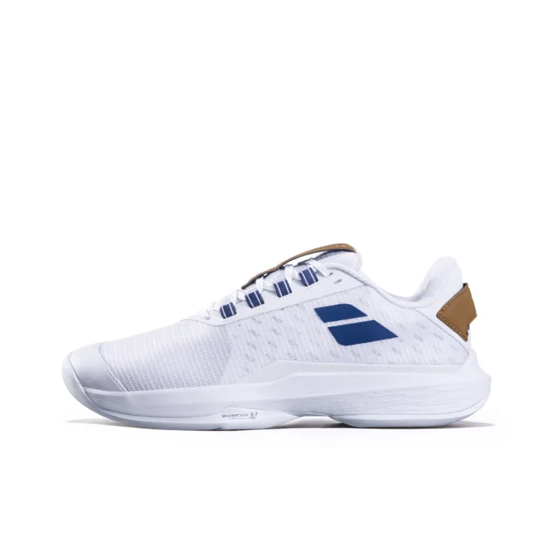 Babolat JET TERE 2 Cushioning And Breathable Tennis Shoes Men's White Blue-0
