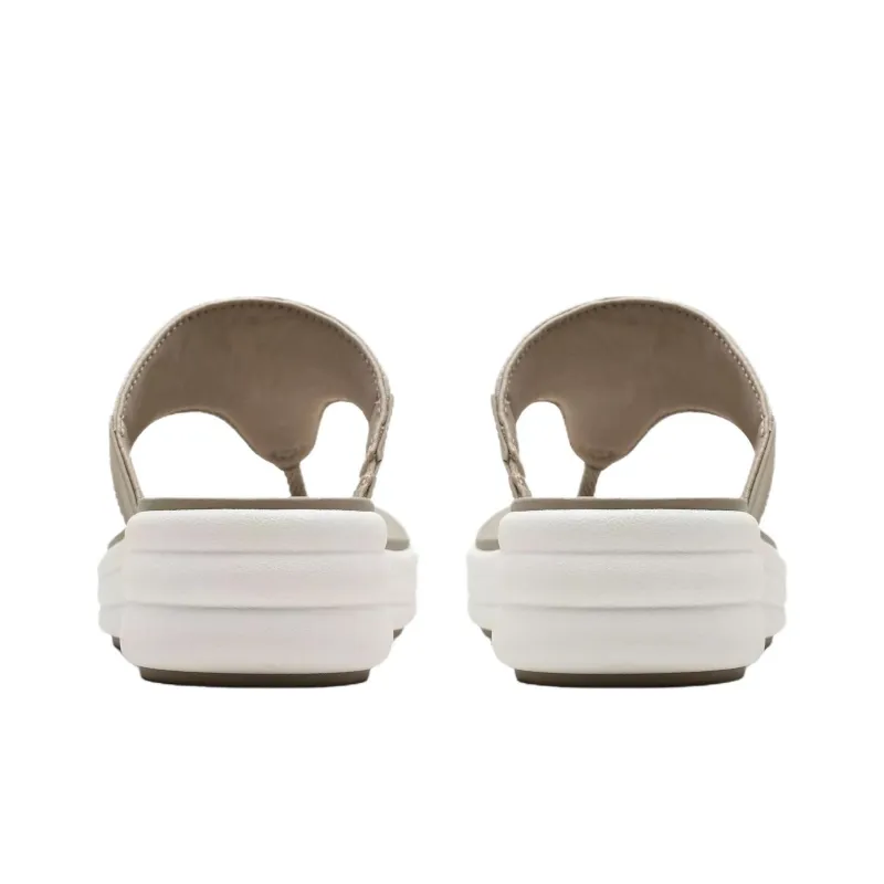Clarks EVA Abrasion Resistant Flip Flops Women's Stone Color-4
