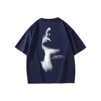 TONYKRZ T Shirts Unisex Navy Blue