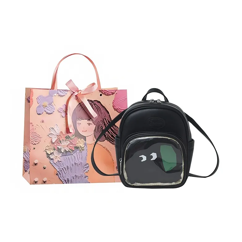 PARK DANCE PU Backpack Women's Multicolor-7